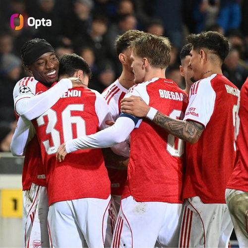 24-25赛季欧冠联赛阶段第6轮：阿森纳vs摩纳哥,欧冠小组赛六轮全胜领跑”